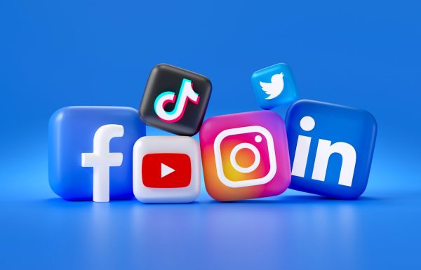a group of different social media logos